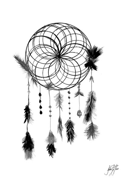Dreamcatchers: Dark Midnight Dream Catcher II by Julie Derice