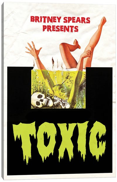 Toxic Canvas Art Print - Pop Culture Lover