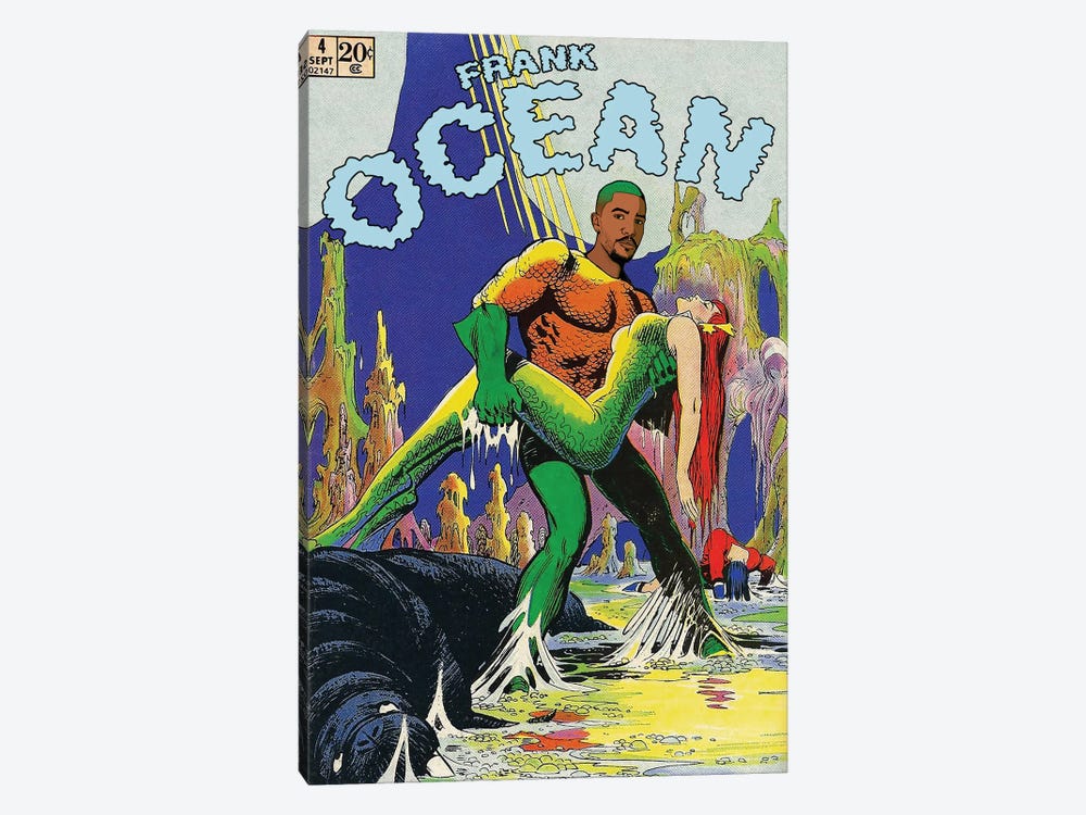Frank Ocean by Ads Libitum 1-piece Canvas Wall Art