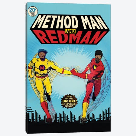 Method Man Redman Canvas Print #DRD129} by Ads Libitum Canvas Art Print