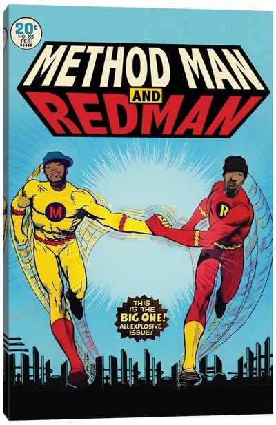 Method Man Redman Canvas Art Print - Ads Libitum