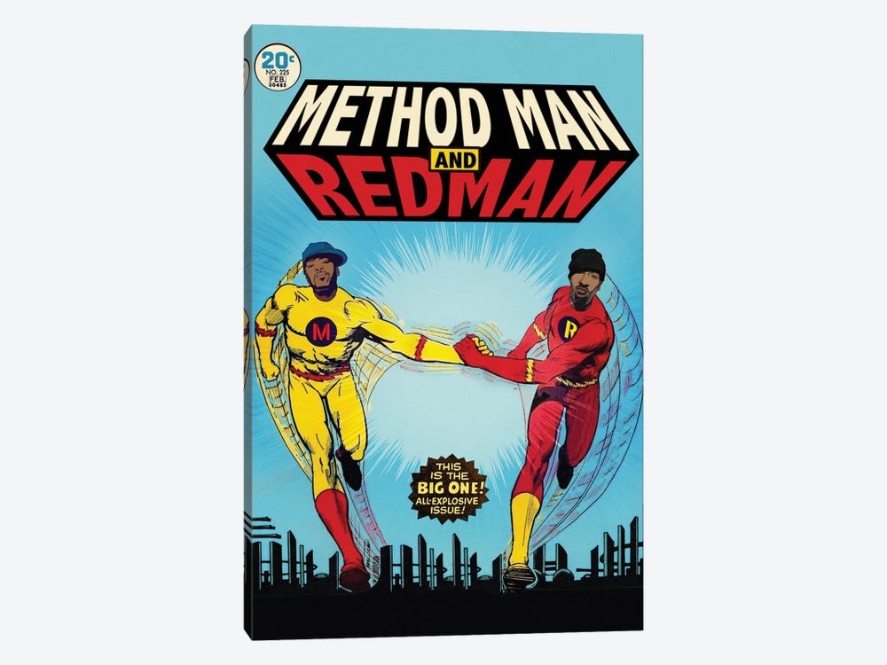 Method Man Redman by Ads Libitum 1-piece Canvas Art