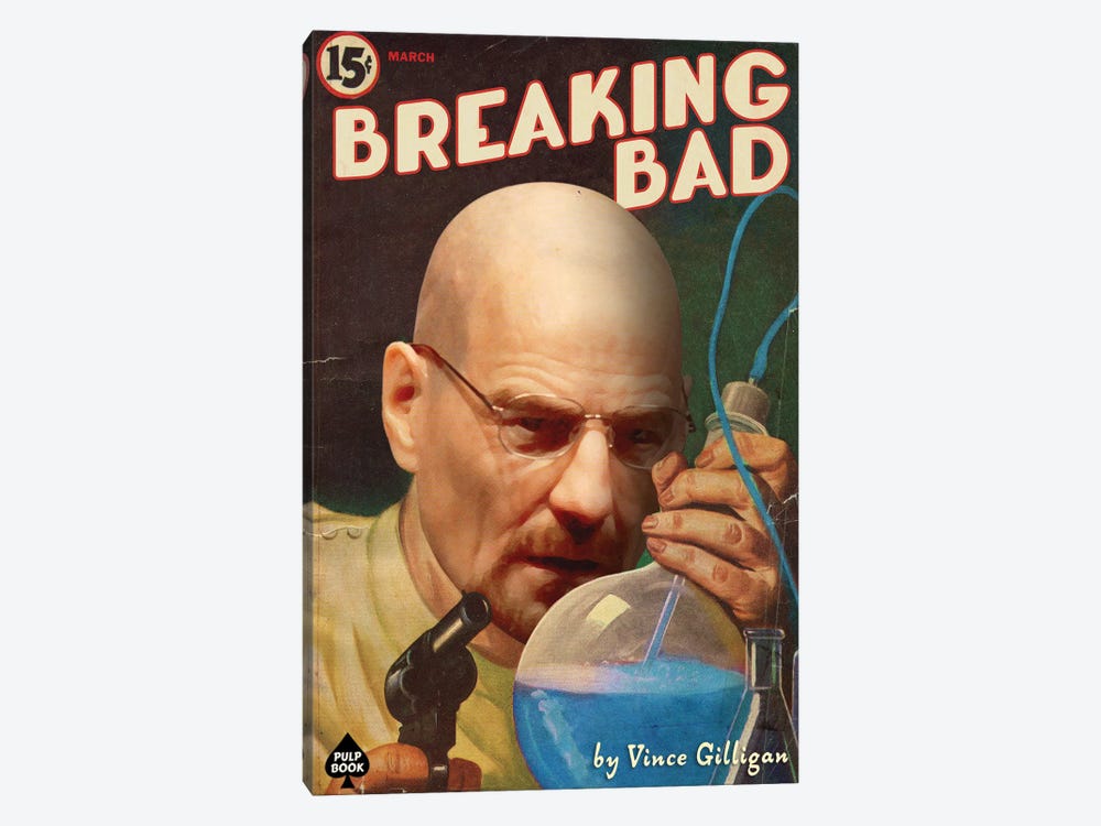 Breaking Bad by Ads Libitum 1-piece Canvas Print