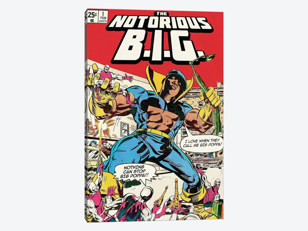 The Notorious Big by Ads Libitum 1-piece Art Print