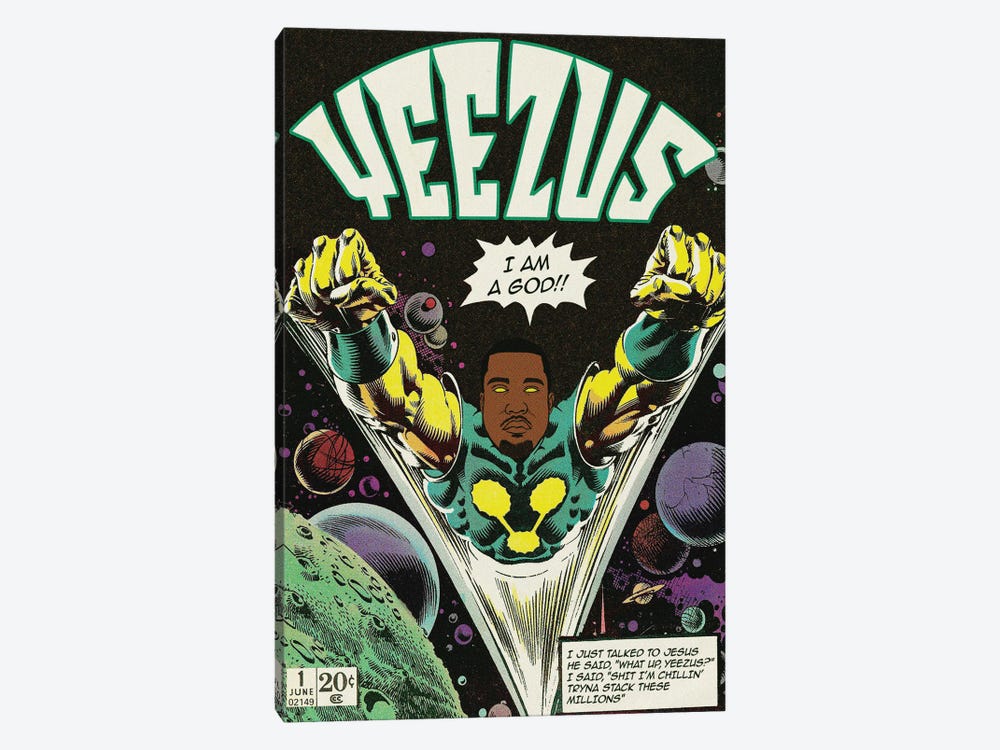Yeezus by Ads Libitum 1-piece Art Print