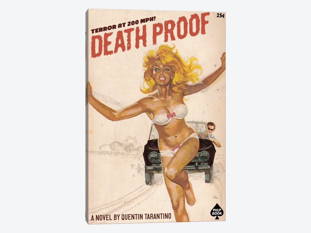 Deathproof by Ads Libitum 1-piece Canvas Print
