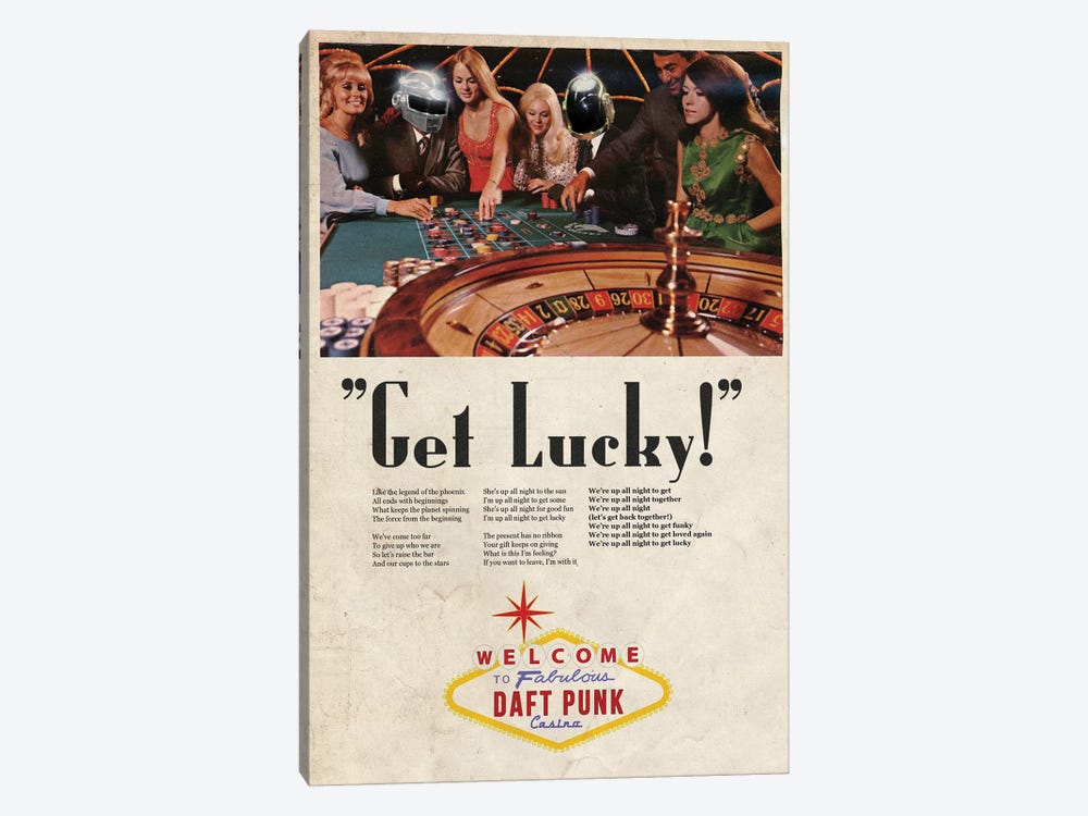 Get Lucky by Ads Libitum 1-piece Canvas Artwork