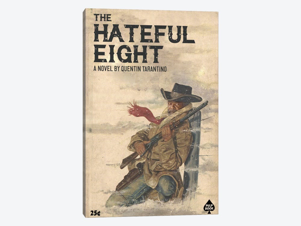 Hateful Eight by Ads Libitum 1-piece Canvas Art Print