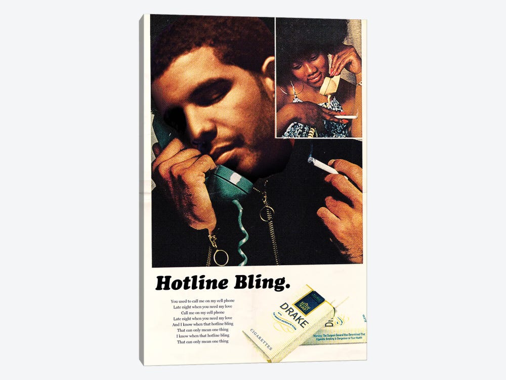 Hotline Bling by Ads Libitum 1-piece Art Print