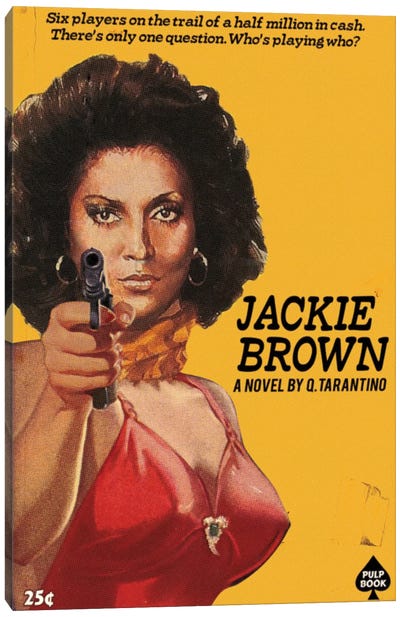 Jackie Brown Canvas Art Print - Ads Libitum