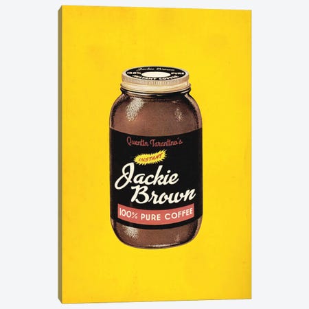 Jackie Brown Popshot Canvas Print #DRD46} by Ads Libitum Canvas Art