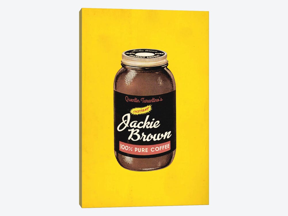 Jackie Brown Popshot by Ads Libitum 1-piece Canvas Wall Art