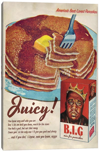 Juicy Canvas Art Print - Vintage Kitchen Posters
