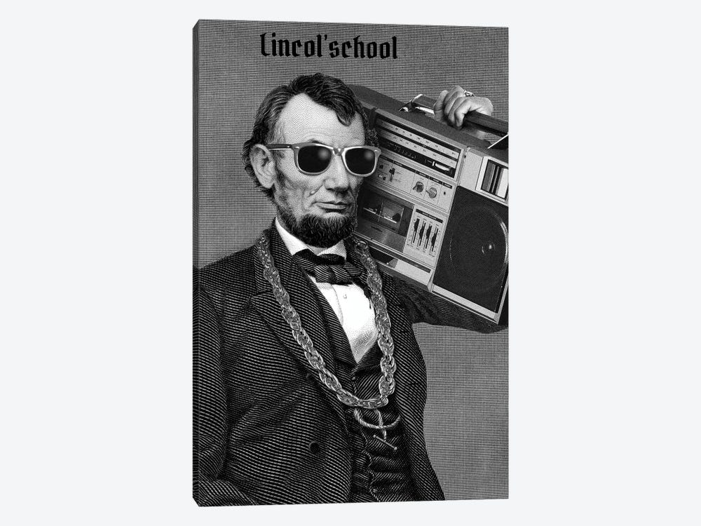 Lincol'school by Ads Libitum 1-piece Canvas Art