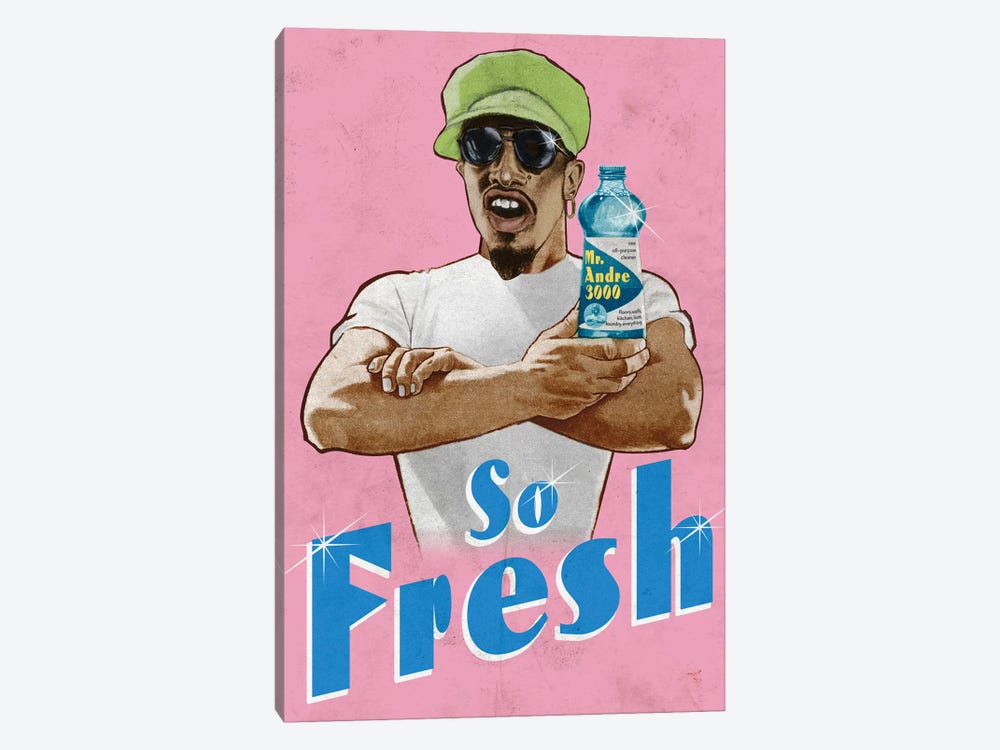 Mr Fresh by Ads Libitum 1-piece Canvas Artwork