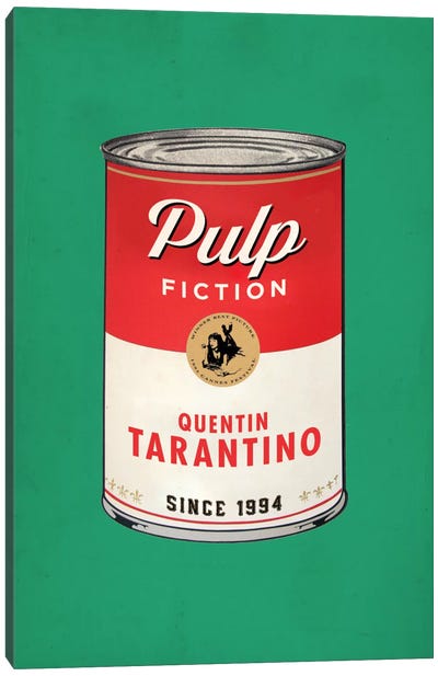 Pulp Fiction Popshot Canvas Art Print - Pulp Fiction