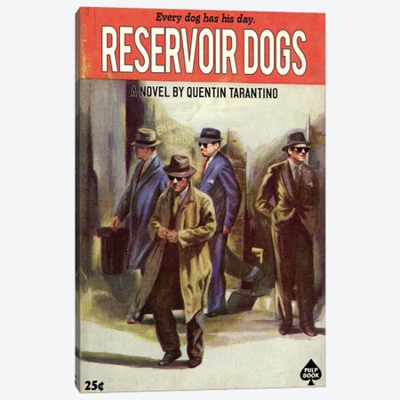Reservoir Dogs Canvas Print #DRD68} by Ads Libitum Canvas Art Print