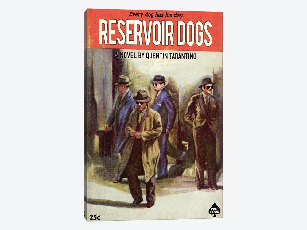 Reservoir Dogs by Ads Libitum 1-piece Canvas Art