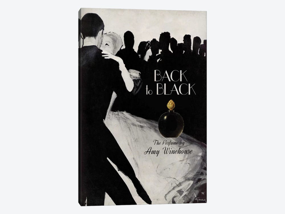 Back To Black by Ads Libitum 1-piece Art Print