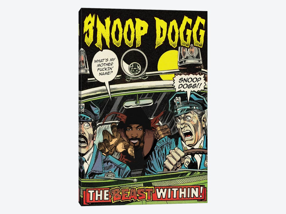 Snoop Dogg by Ads Libitum 1-piece Canvas Art