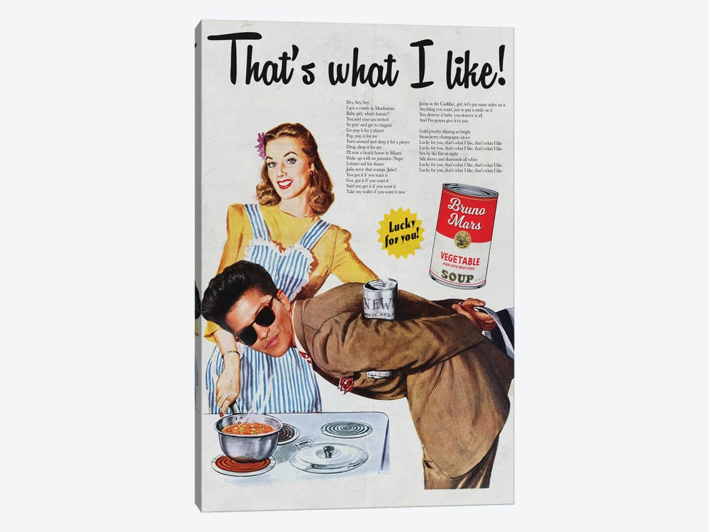 That's What I Like by Ads Libitum 1-piece Art Print