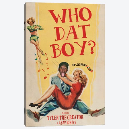 Who Dat Boy Canvas Print #DRD90} by Ads Libitum Canvas Art