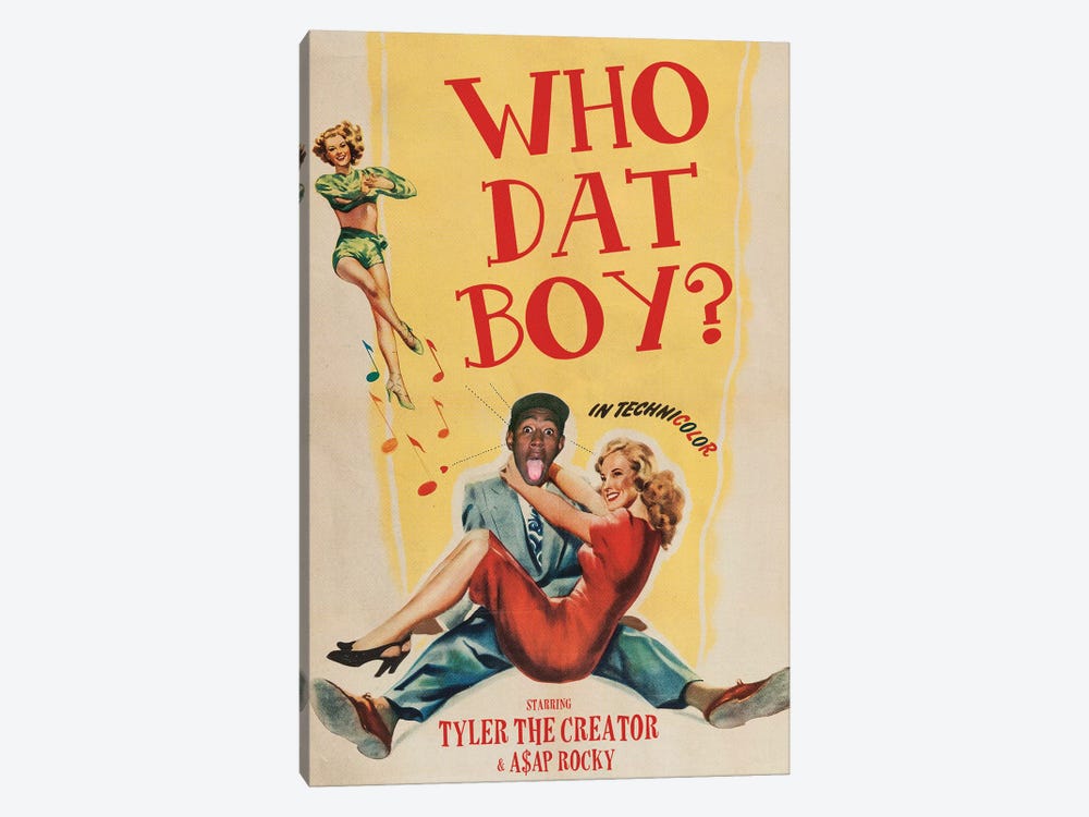 Who Dat Boy by Ads Libitum 1-piece Canvas Print