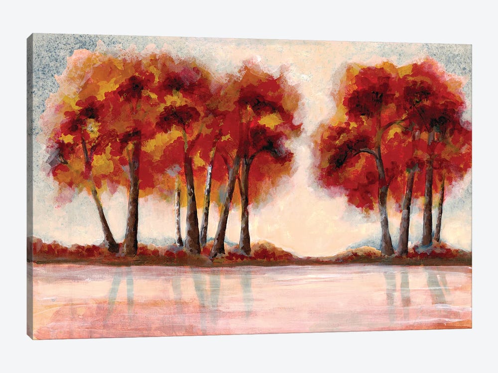 Fall Foliage II by Doris Charest 1-piece Canvas Print
