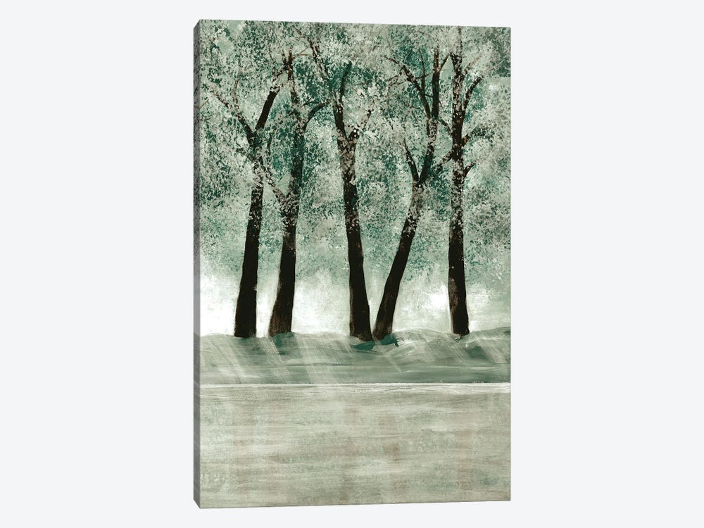 Green Forest III by Doris Charest 1-piece Canvas Print