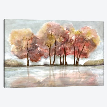 Lakeside Forest Canvas Print #DRI33} by Doris Charest Canvas Art Print