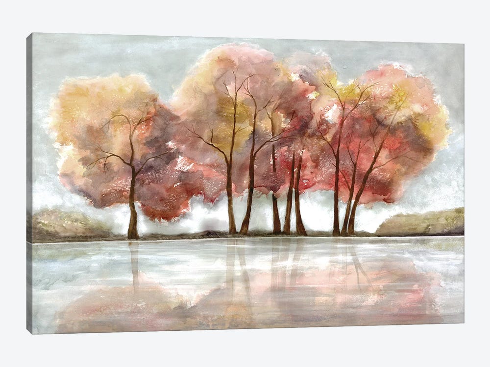 Lakeside Forest by Doris Charest 1-piece Canvas Print