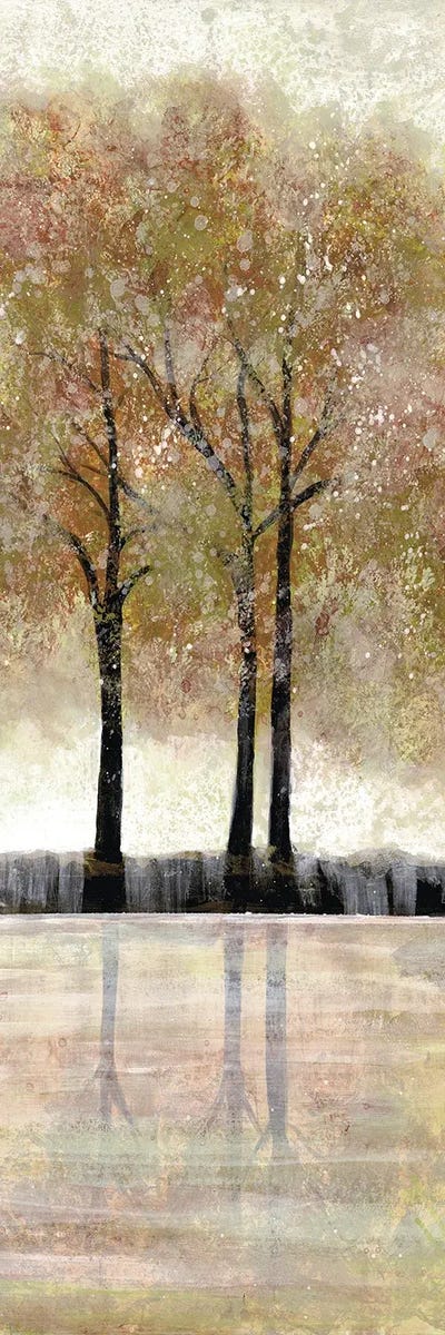 Serene Forest  III by Doris Charest multi panel art
