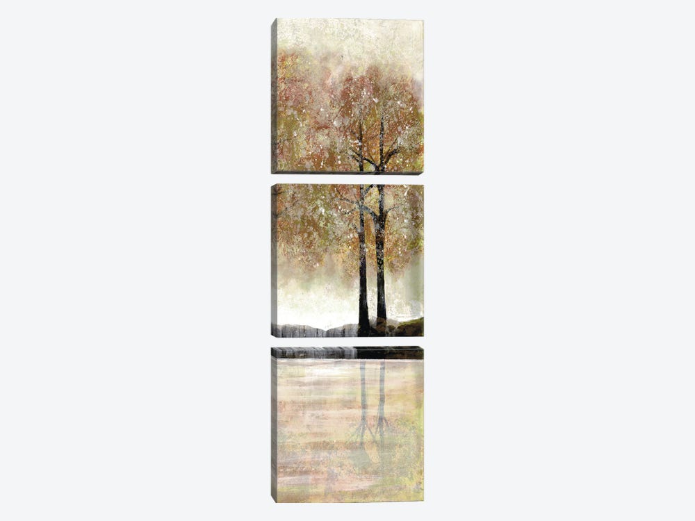Serene Forest II by Doris Charest 3-piece Canvas Art Print