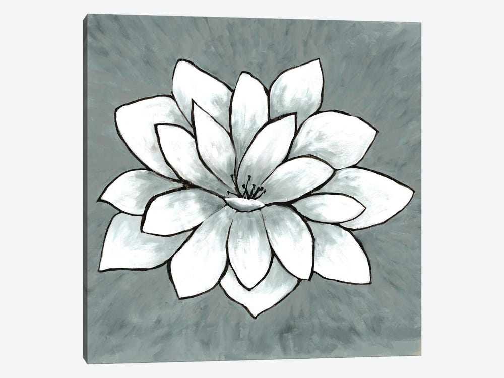 White Lotus by Doris Charest 1-piece Art Print