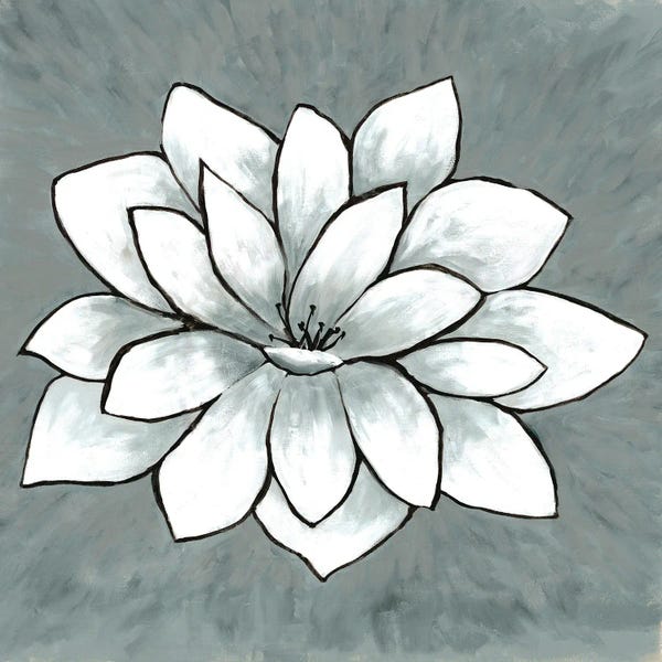 Zen Décor: White Lotus by Doris Charest