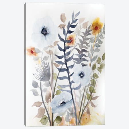Floral Embrace II Canvas Print #DRI59} by Doris Charest Art Print