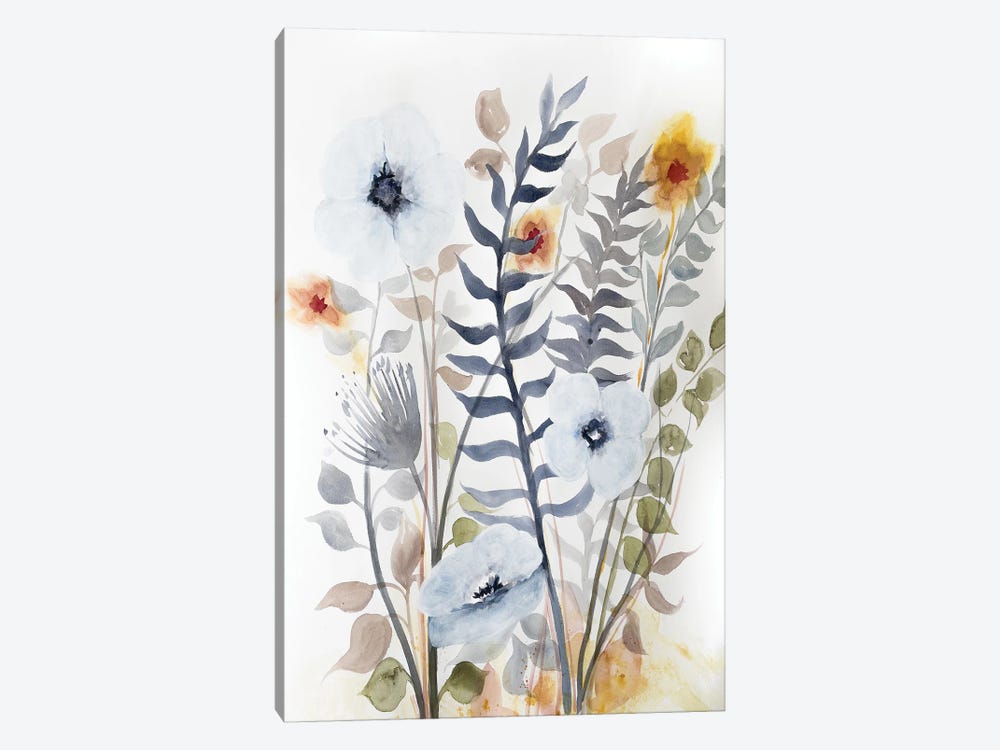 Floral Embrace II by Doris Charest 1-piece Canvas Print
