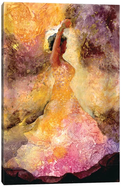Flourished Dancer I Canvas Art Print - Doris Charest