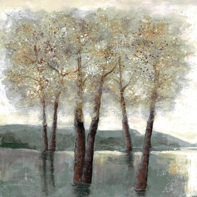 Memorable Woods II by Doris Charest multi panel art