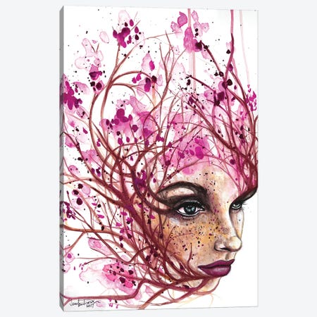 Bloom Canvas Print #DRN1} by Jen Duran Canvas Art