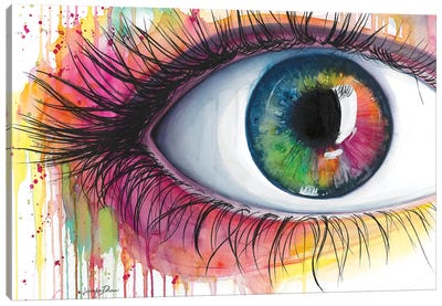 Expose Canvas Art Print - Eyes