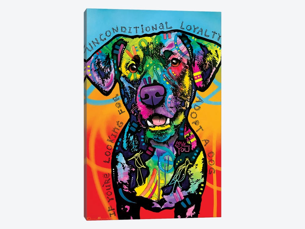 Unconditional Loyalty by Dean Russo 1-piece Canvas Print