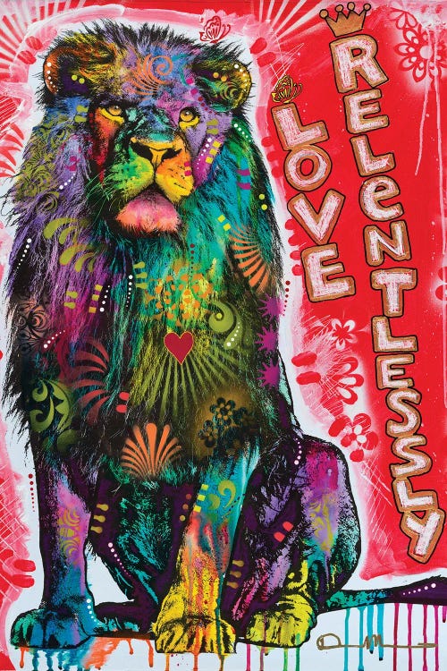 Love Relentlessly by Dean Russo wall art