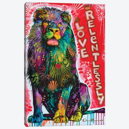 Love Relentlessly Canvas Print #DRO1018} by Dean Russo Canvas Art Print