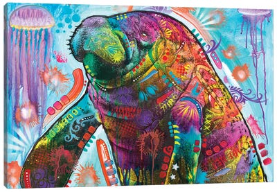 Walrus Canvas Art Print - Dean Russo
