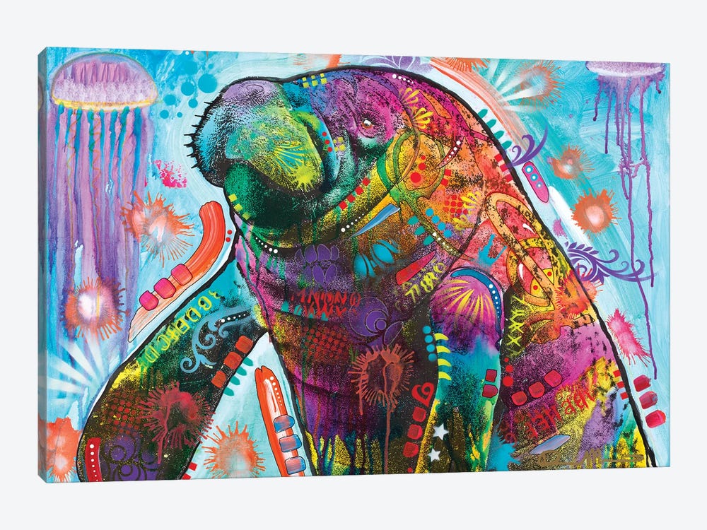 Walrus by Dean Russo 1-piece Canvas Art