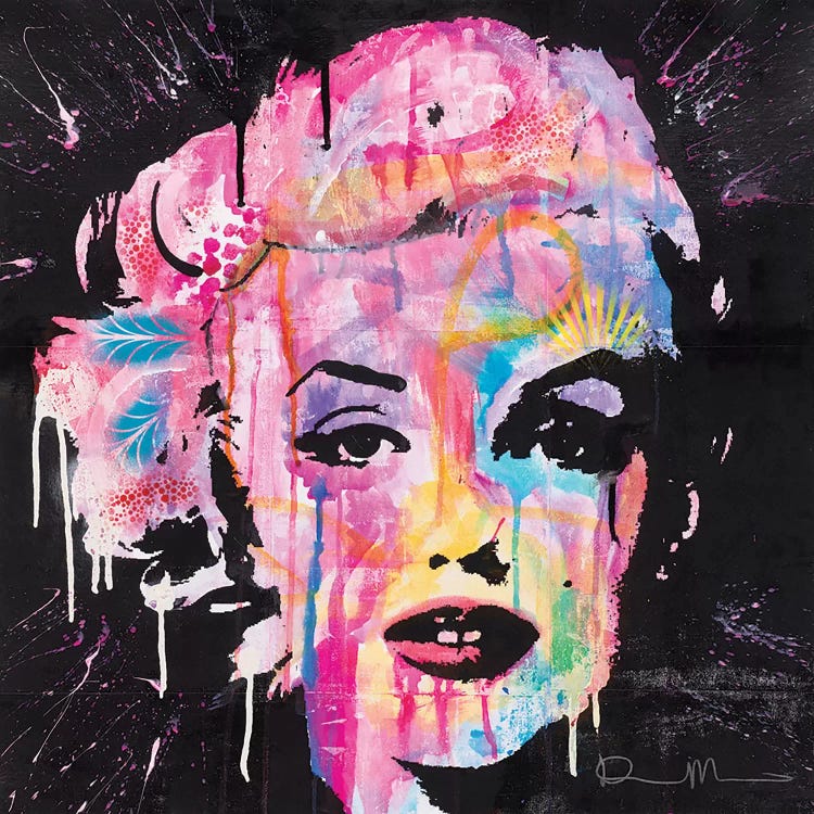 katje Verdeel sector Marilyn Monroe Canvas Artwork by Dean Russo | iCanvas