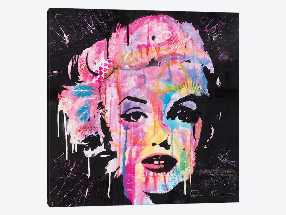 Marilyn Monroe by Dean Russo 1-piece Canvas Print