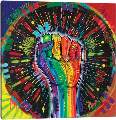 The Power of Unity Canvas Art Print - Hands