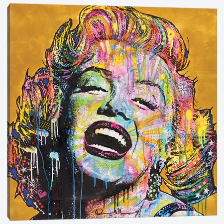 Marilyn I Canvas Print #DRO104} by Dean Russo Canvas Art Print